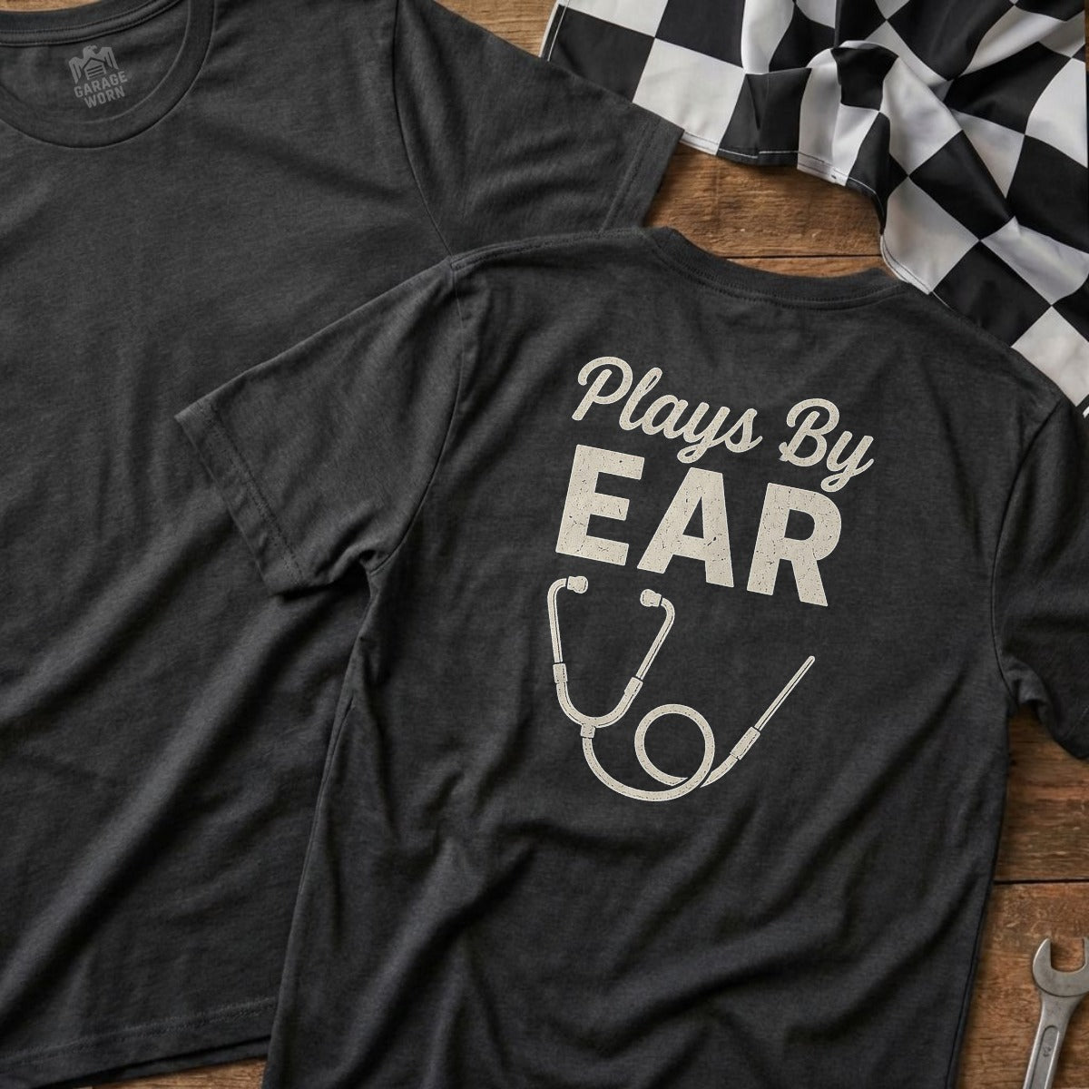 Dark Heather | Full Back