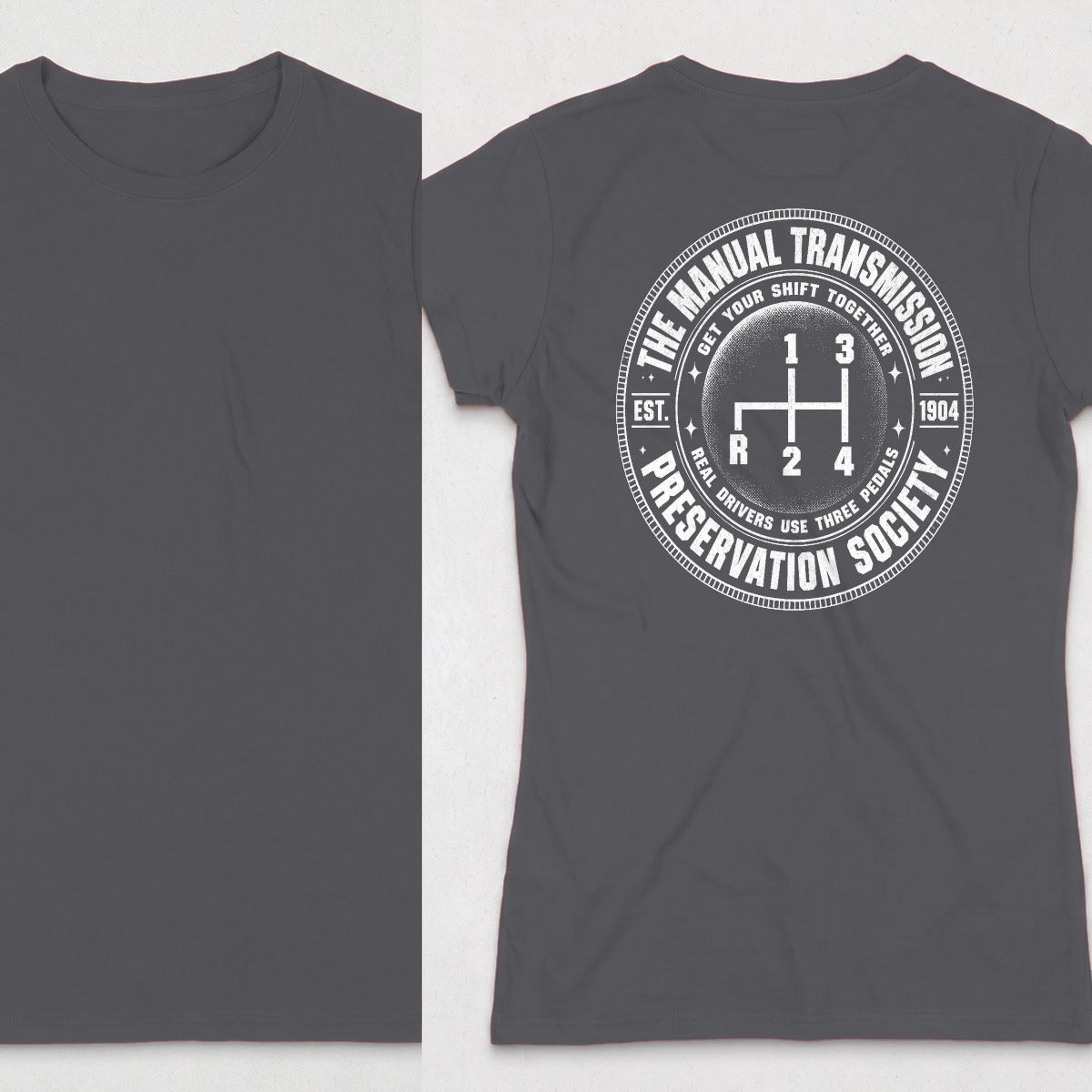Dark Heather | Full Back