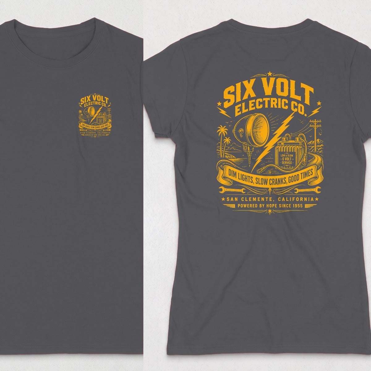 Dark Heather | Left Chest + Back (refreshed)