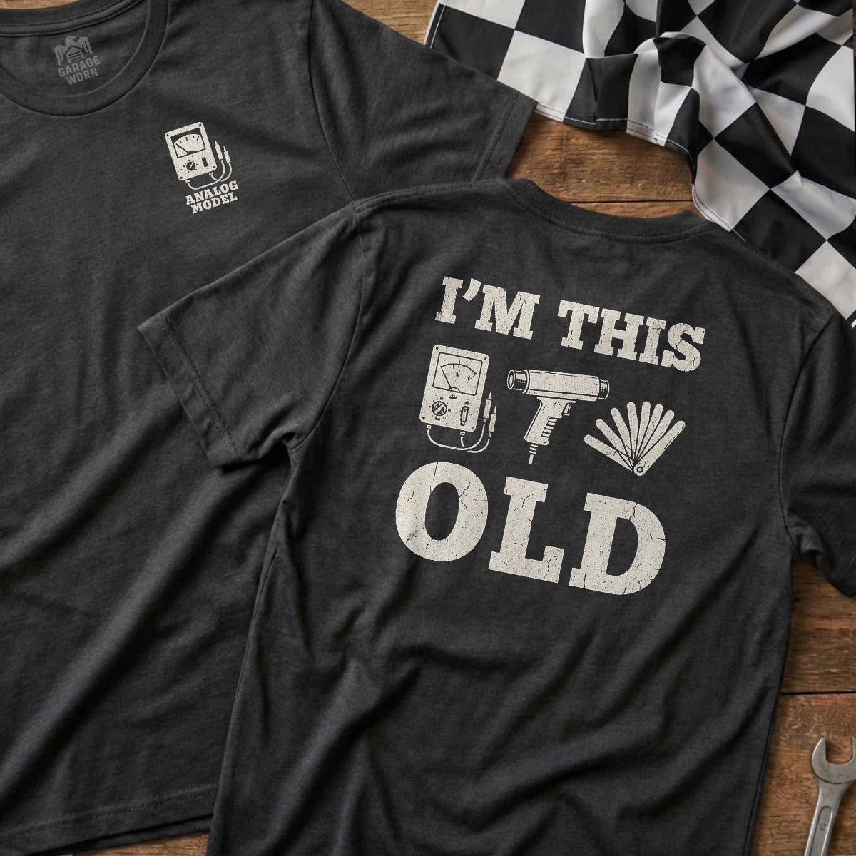 Dark Heather | Left Chest + Back (refreshed)