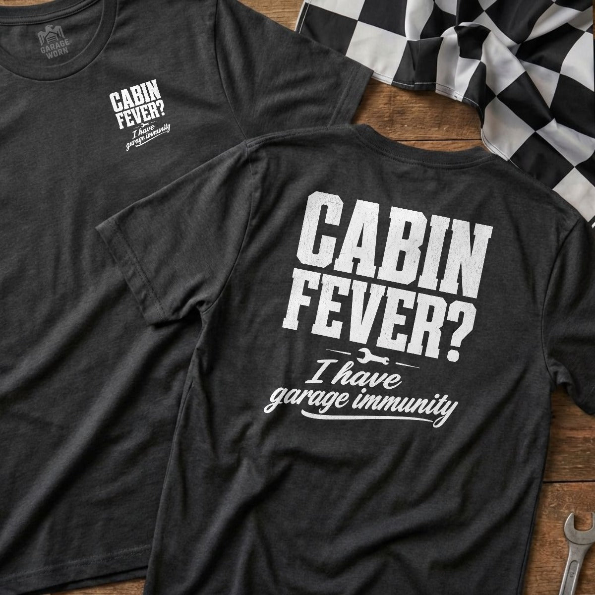 Dark Heather | Left Chest + Back (refreshed)