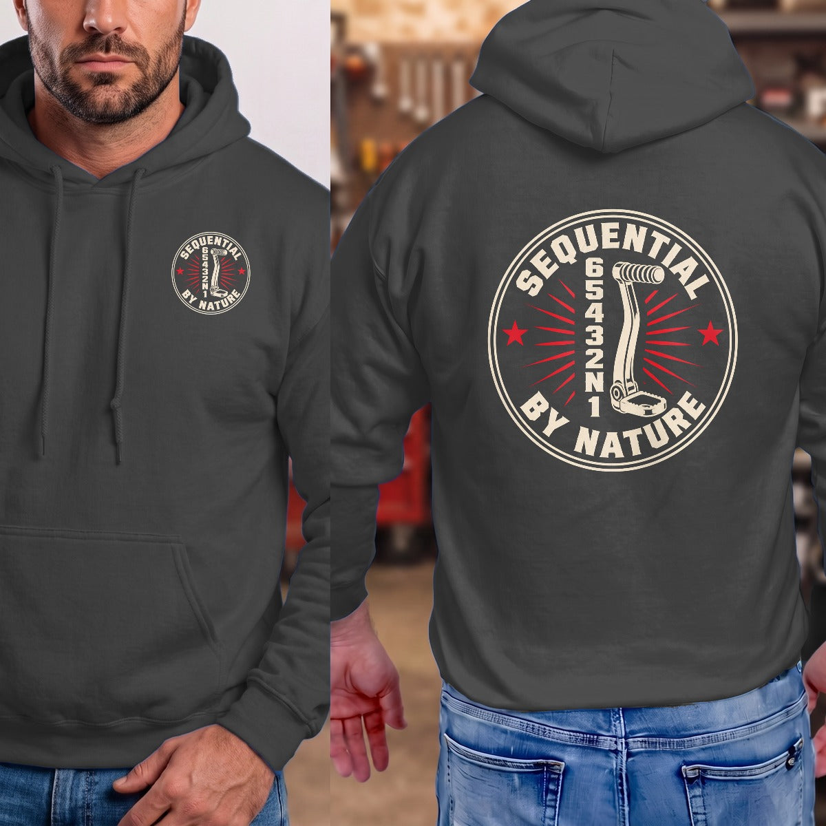 Dark Heather | Left Chest + Back (refreshed)