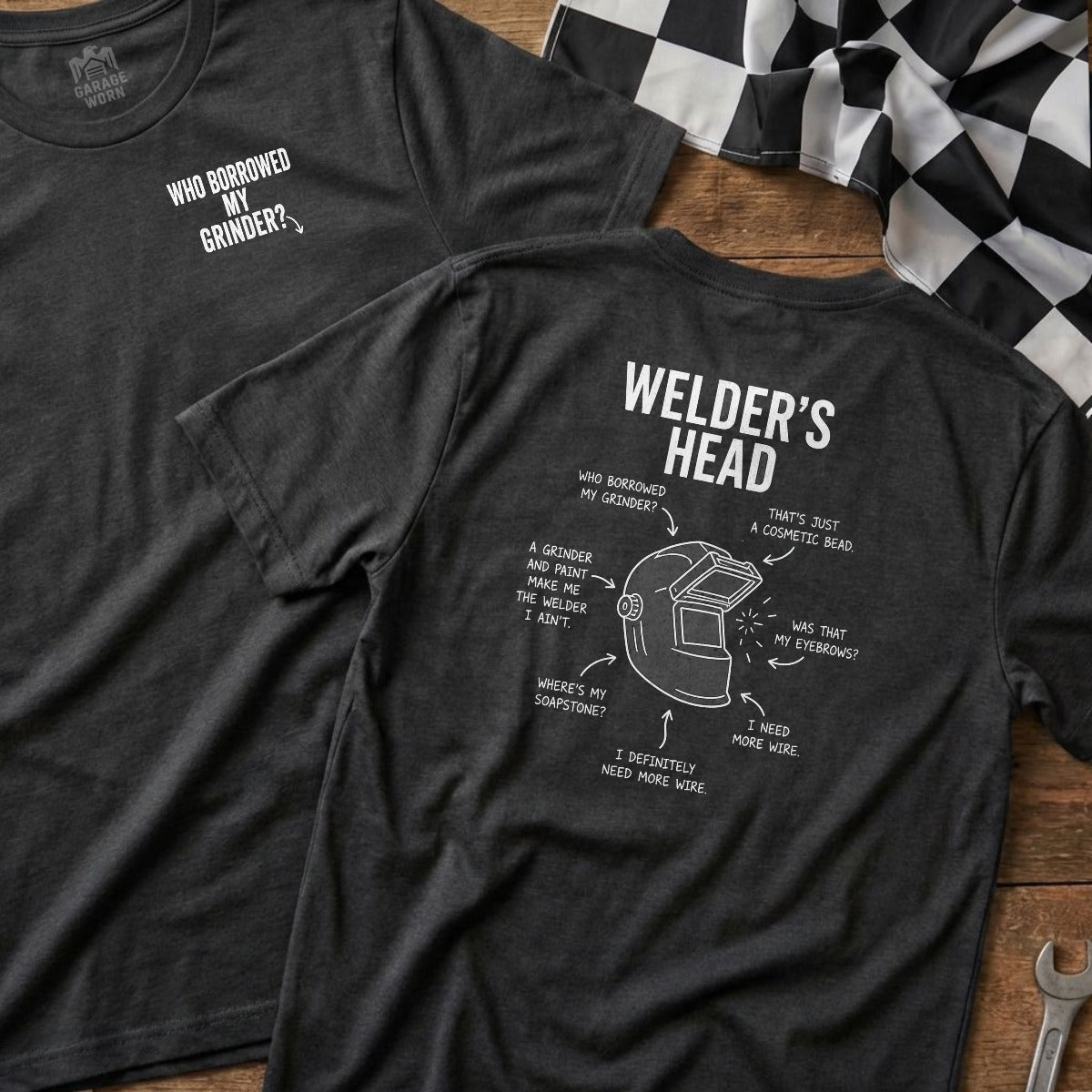 Dark Heather | Left Chest + Back (refreshed)
