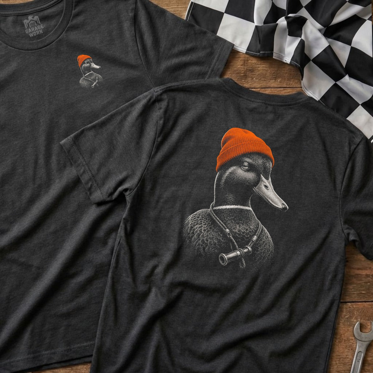 Dark Heather | Left Chest + Back (refreshed)