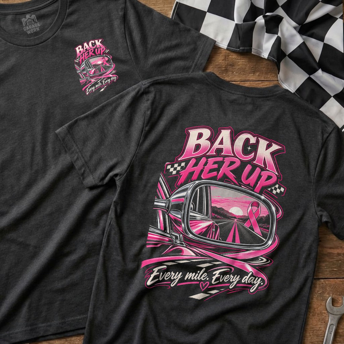 Dark Heather | Left Chest + Back (refreshed)