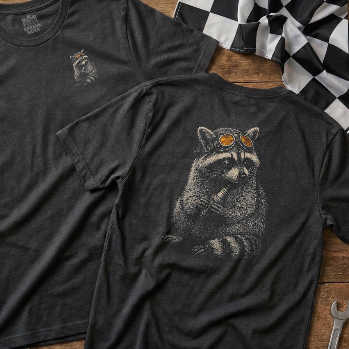 Dark Heather | Left Chest + Back (refreshed)