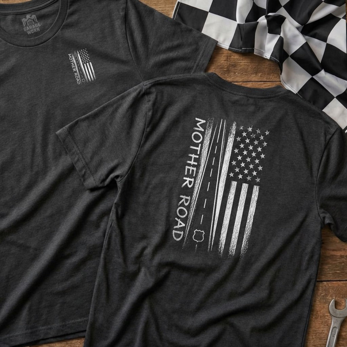 Dark Heather | Left Chest + Back (refreshed)
