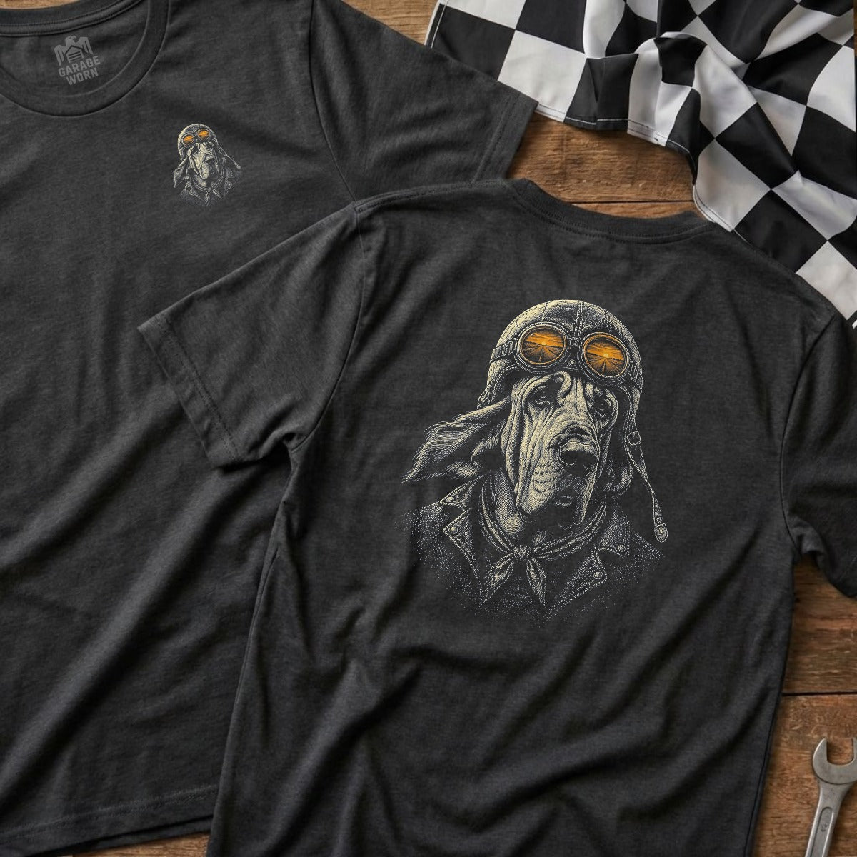Dark Heather | Left Chest + Back (refreshed)