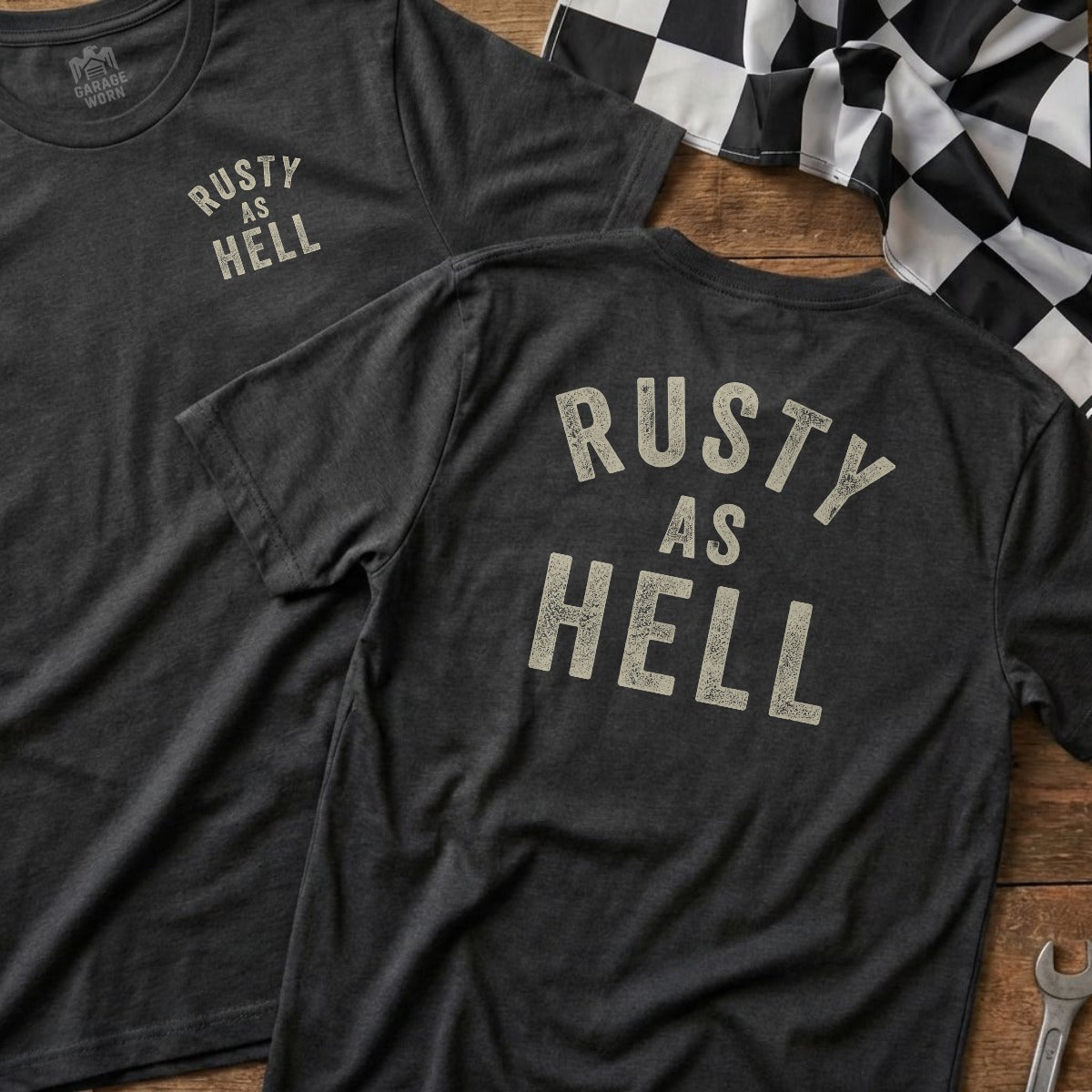 Dark Heather | Left Chest + Back (refreshed)