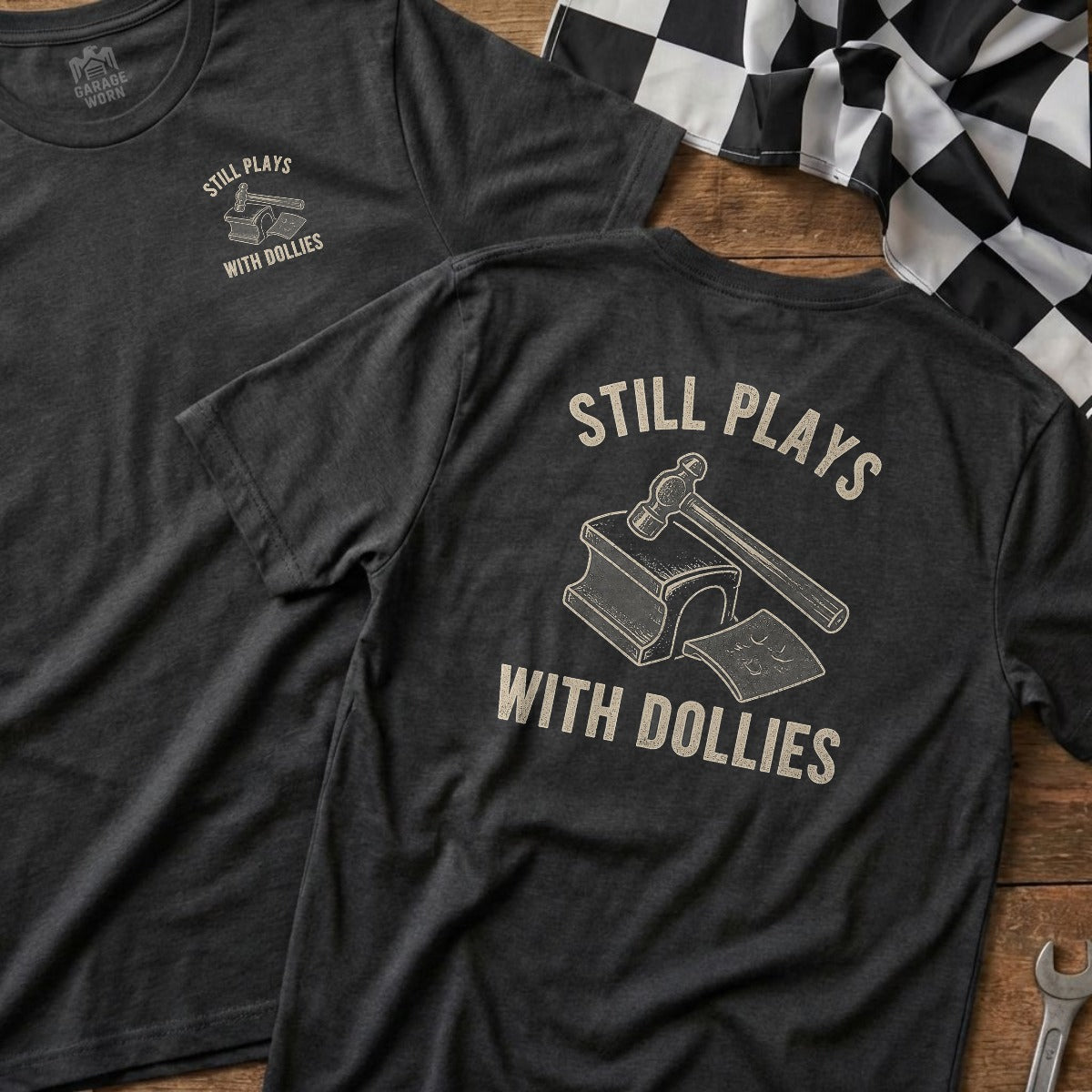 Dark Heather | Left Chest + Back (refreshed)