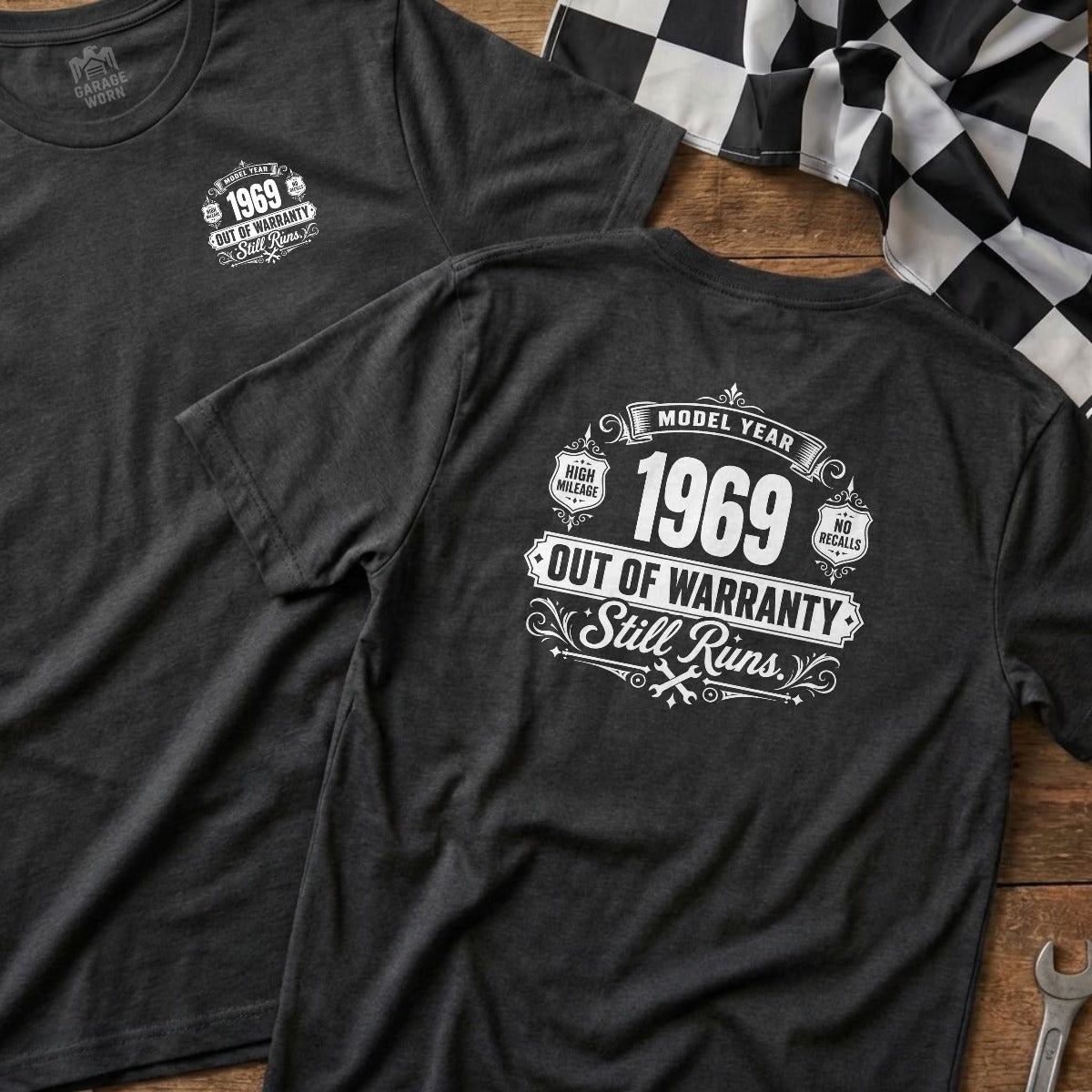 Dark Heather | Left Chest + Back (refreshed)