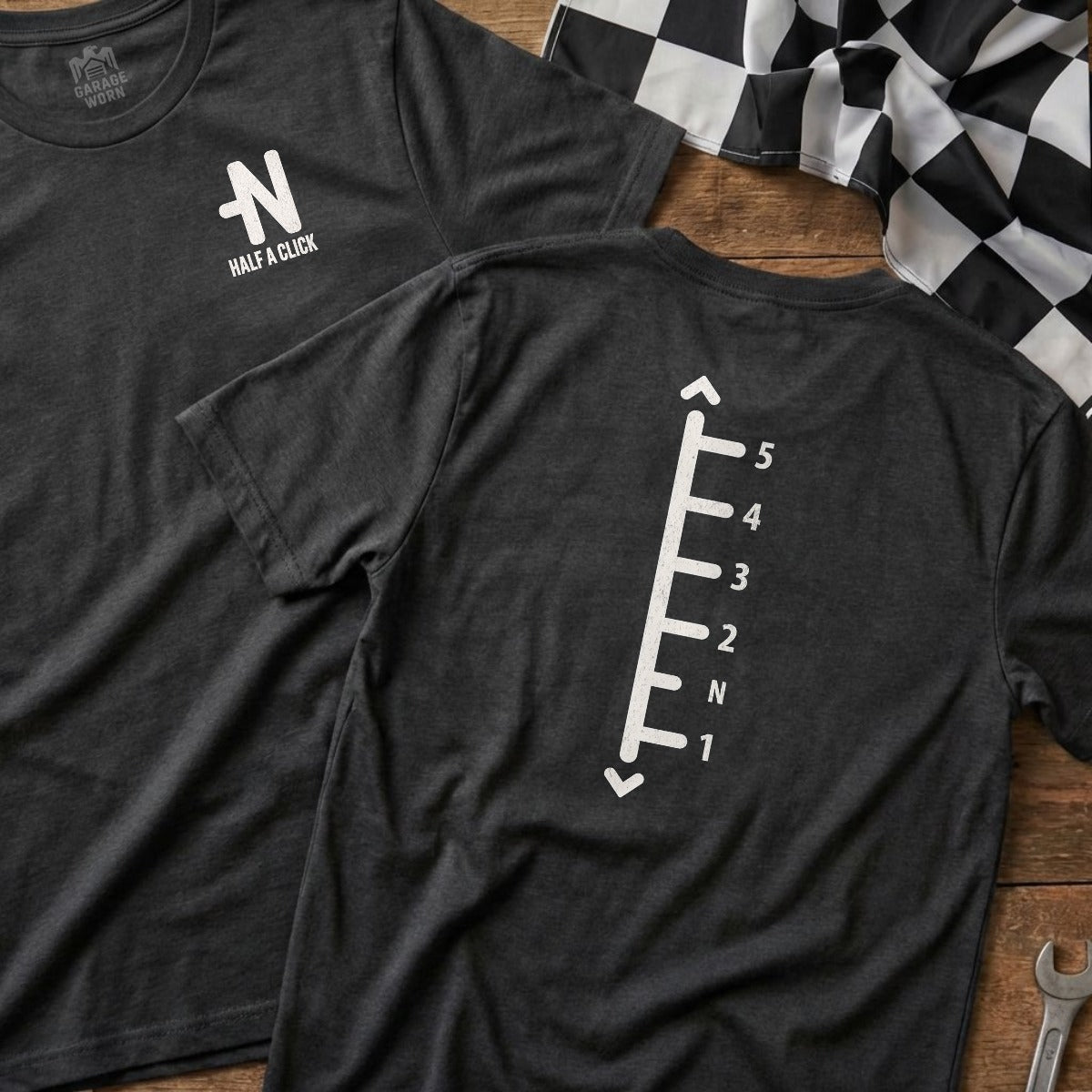 Dark Heather | Left Chest + Back (refreshed)