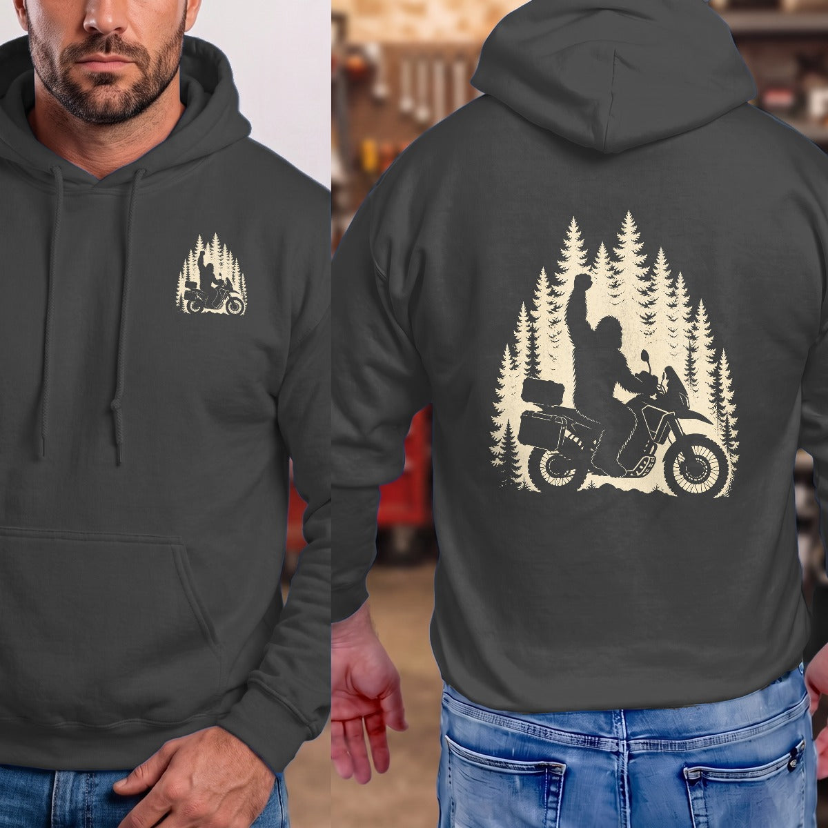 Dark Heather | Left Chest + Back (refreshed)