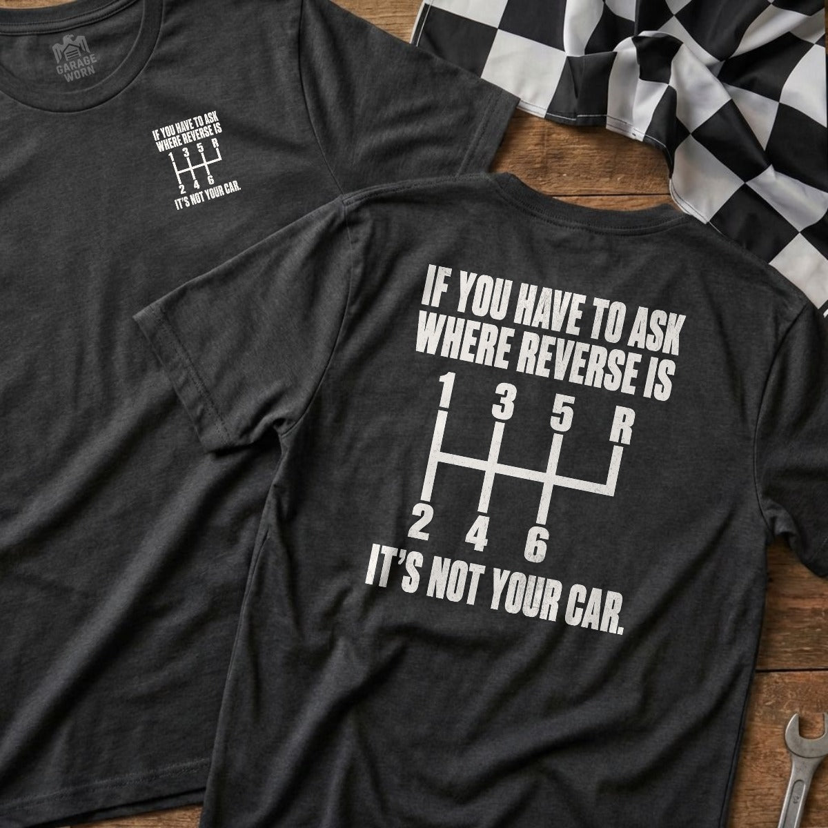 Dark Heather | Left Chest + Back (refreshed)