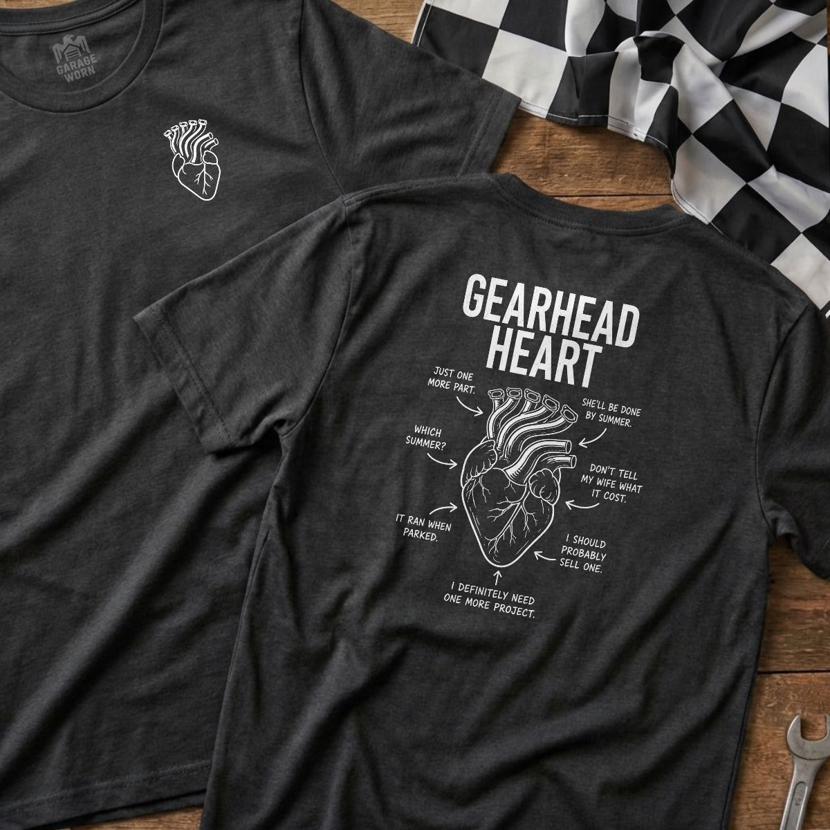 Dark Heather | Left Chest + Back (refreshed)