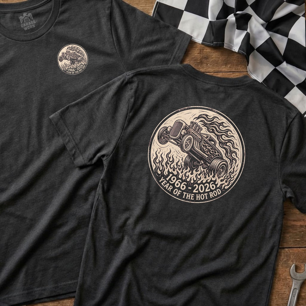 Dark Heather | Left Chest + Back (refreshed)