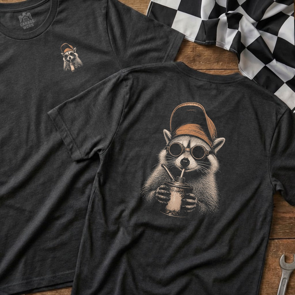 Dark Heather | Left Chest + Back (refreshed)