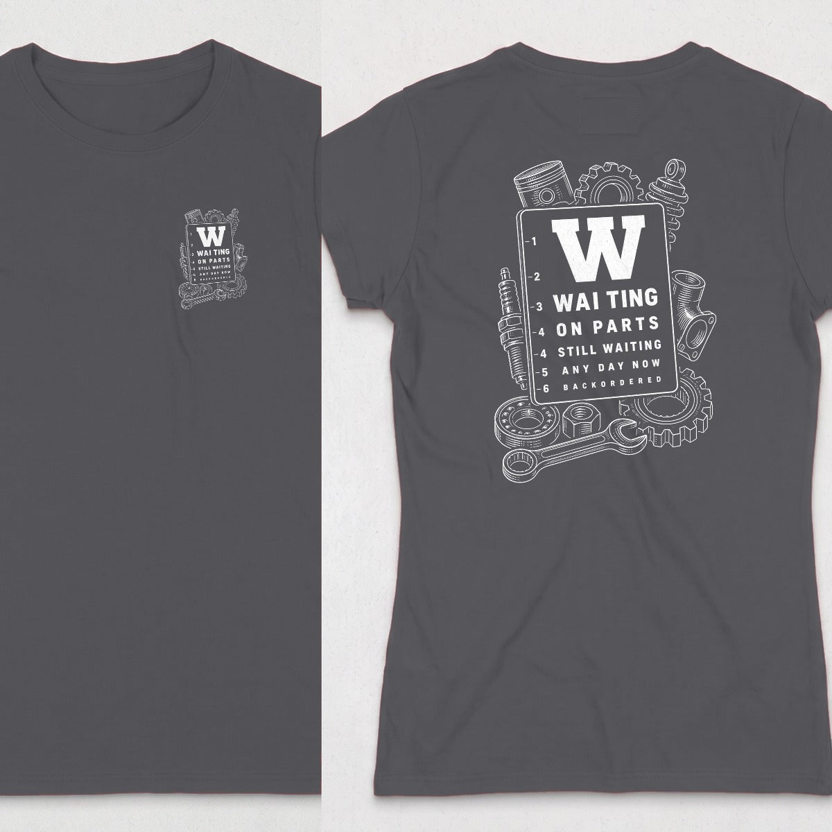 Dark Heather | Left Chest + Back (refreshed)