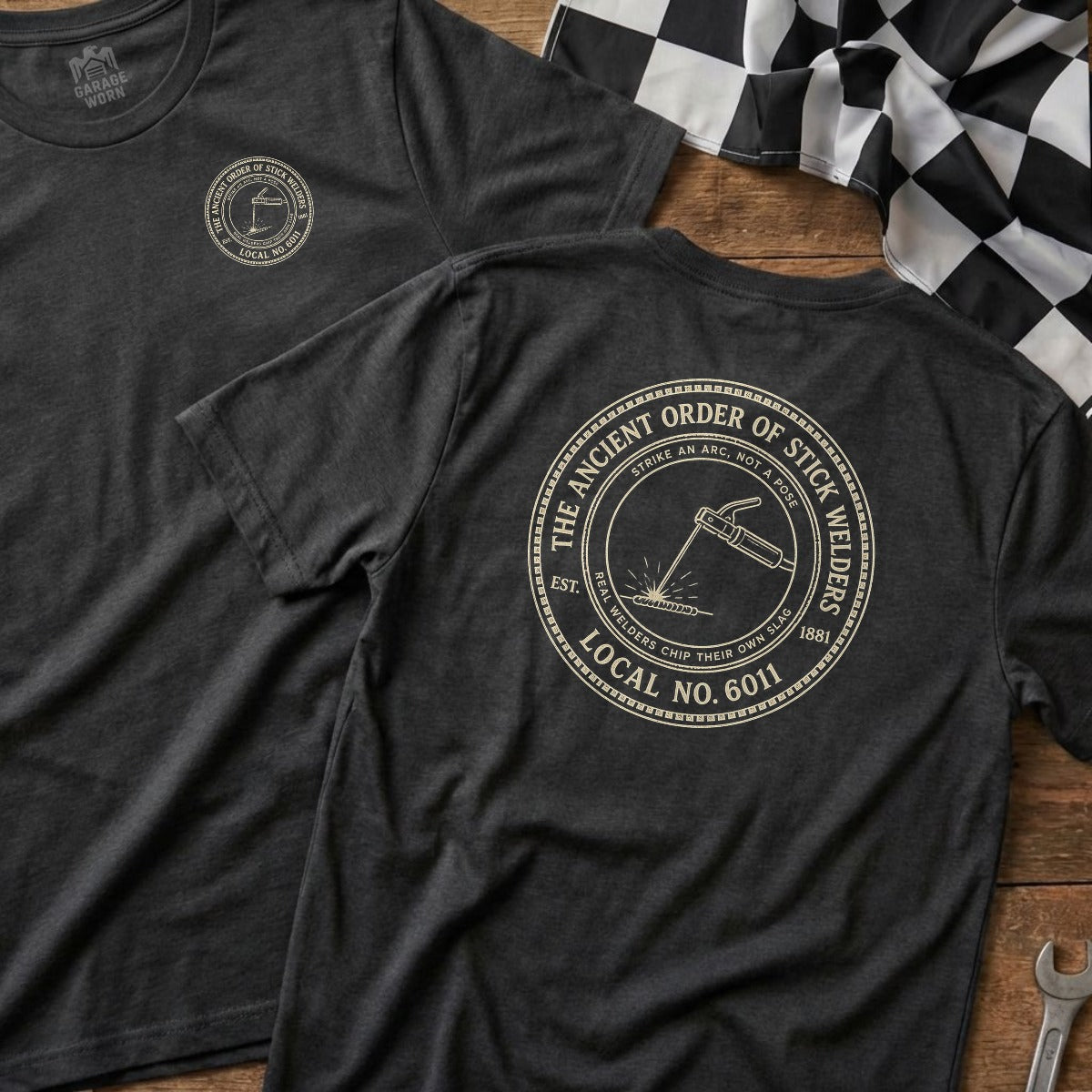 Dark Heather | Left Chest + Back (refreshed)