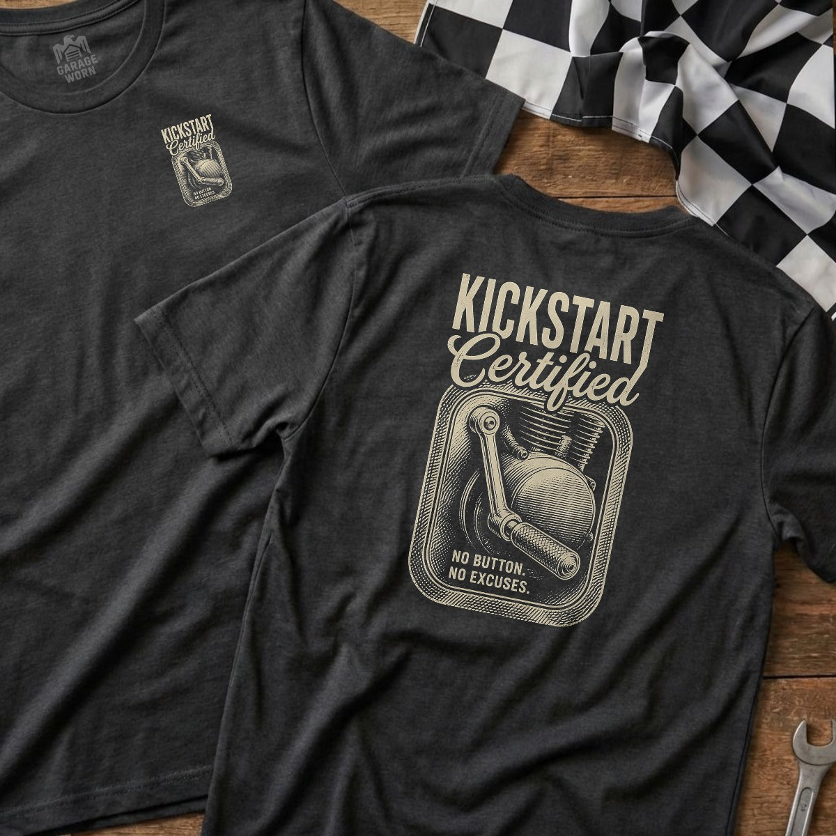 Dark Heather | Left Chest + Back (refreshed)