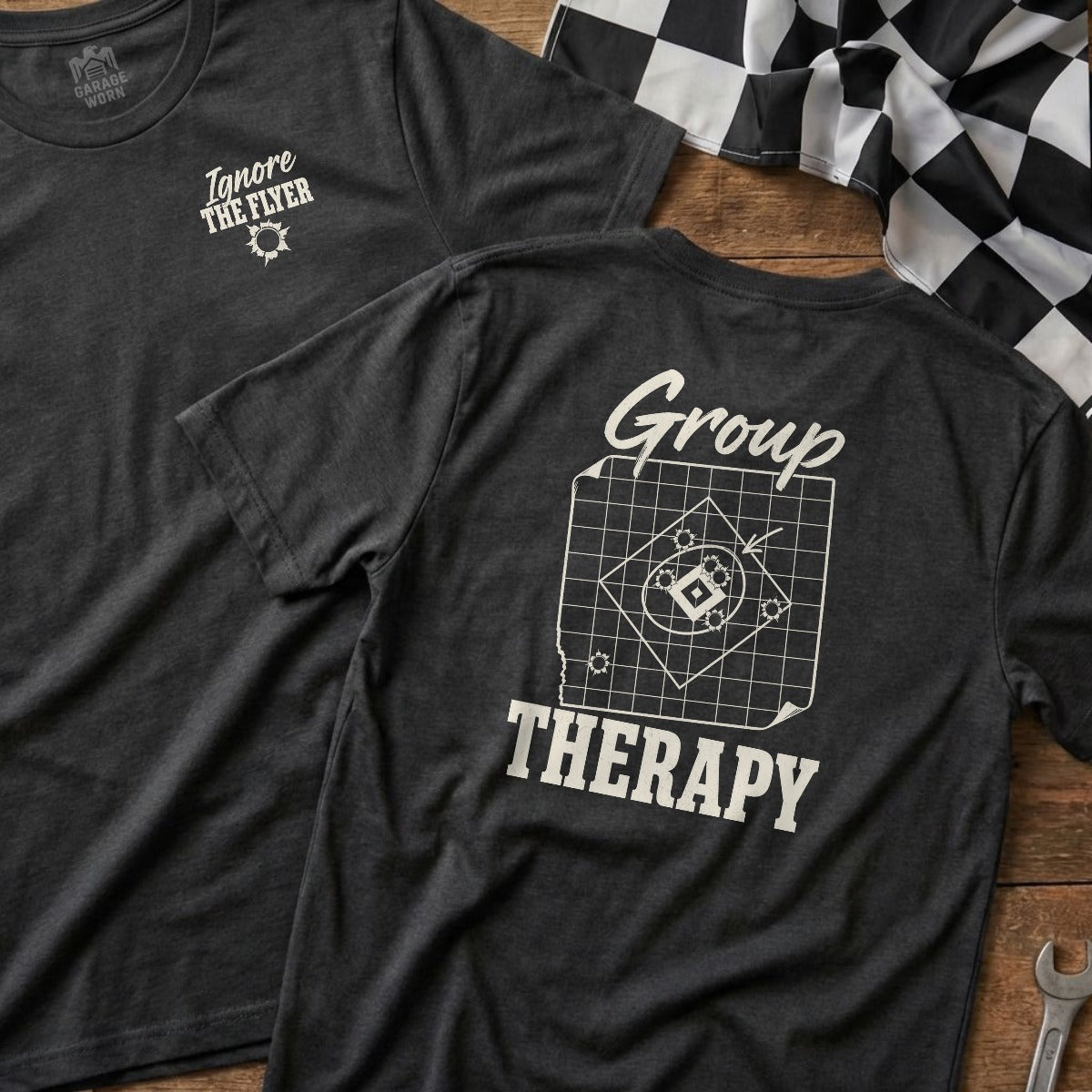 Dark Heather | Left Chest + Back (refreshed)