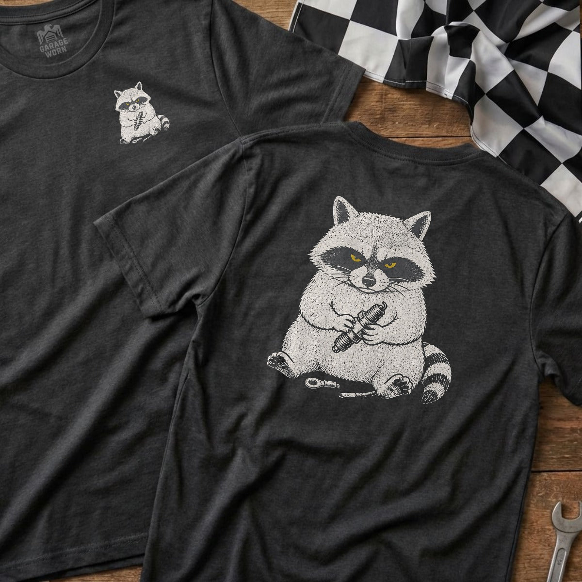 Dark Heather | Left Chest + Back (refreshed)