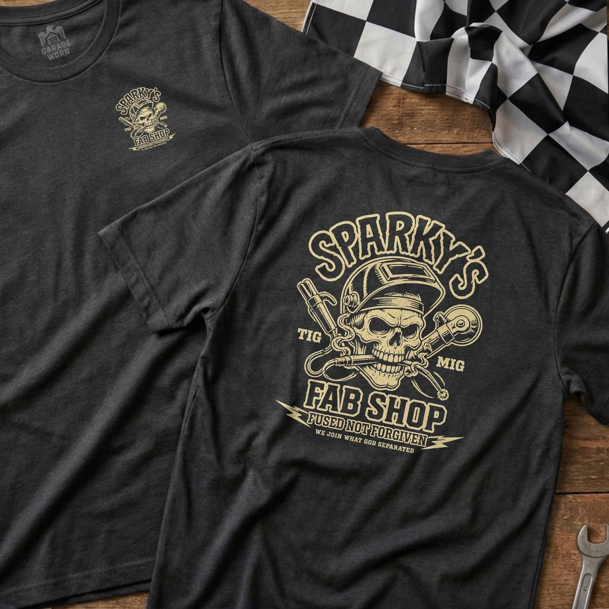 Dark Heather | Left Chest + Back (refreshed)