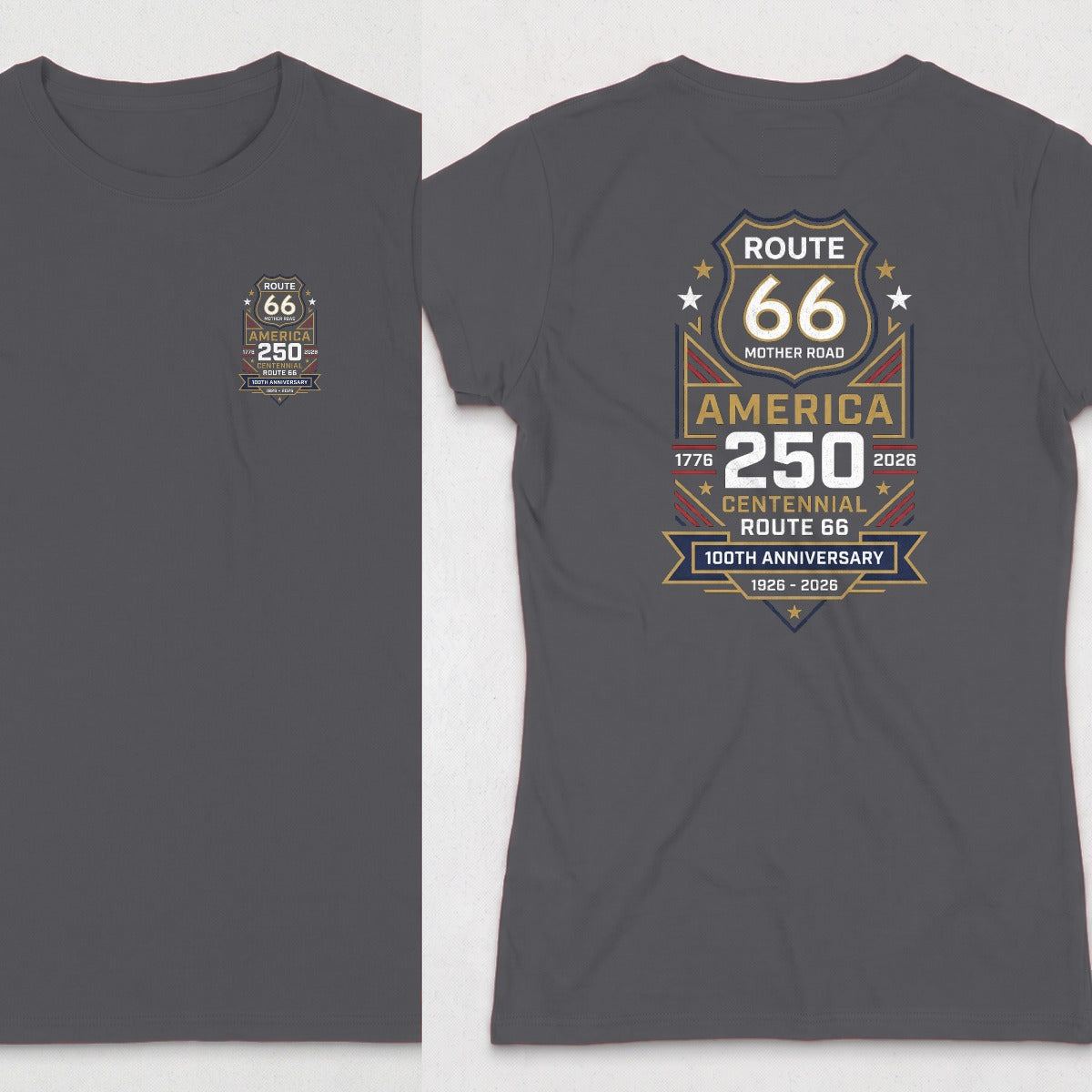 Dark Heather | Left Chest + Back (refreshed)
