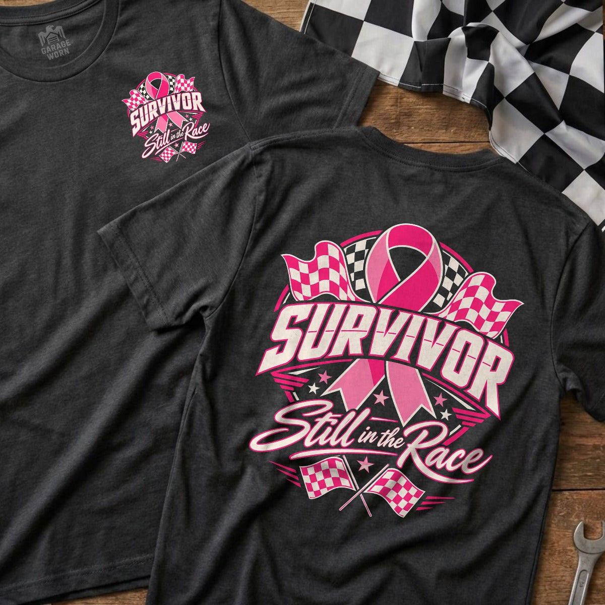Dark Heather | Left Chest + Back (refreshed)