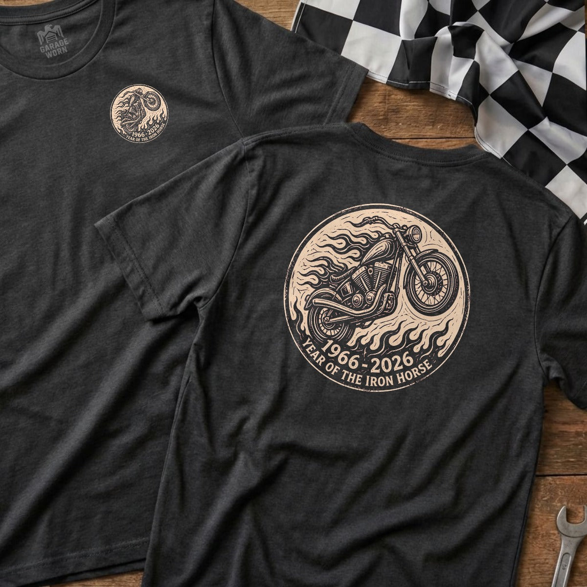 Dark Heather | Left Chest + Back (refreshed)