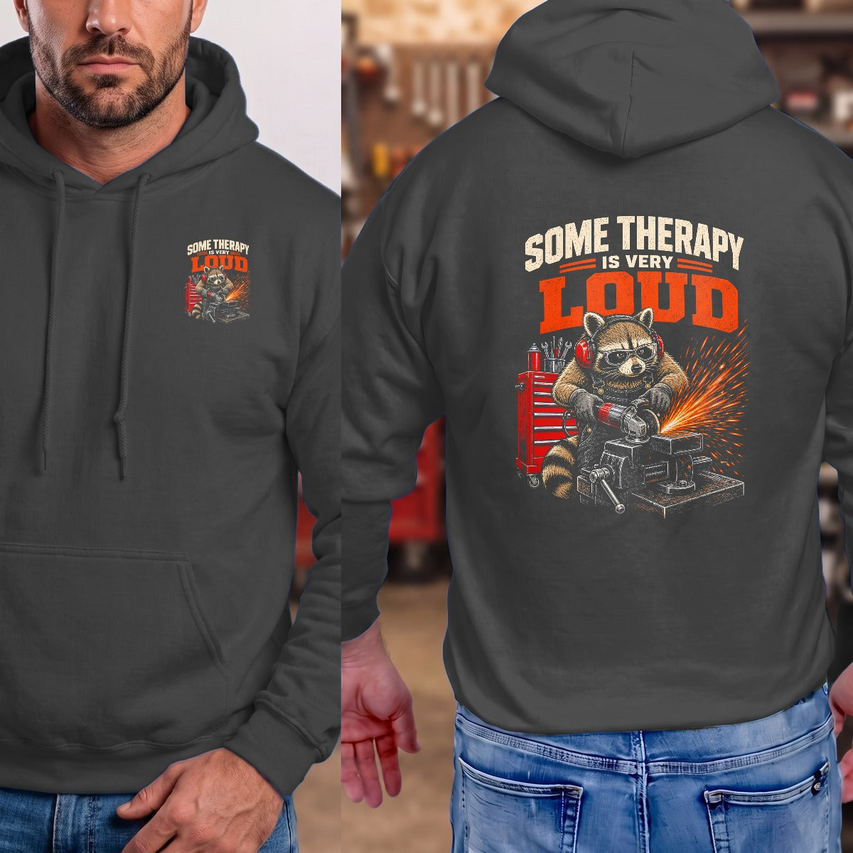 Dark Heather | Left Chest + Back (refreshed)