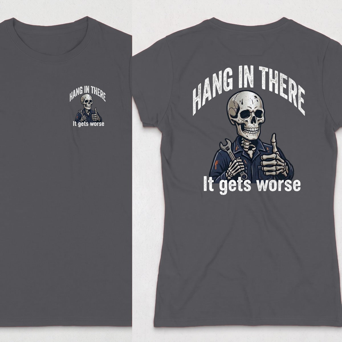Dark Heather | Left Chest + Back (refreshed)