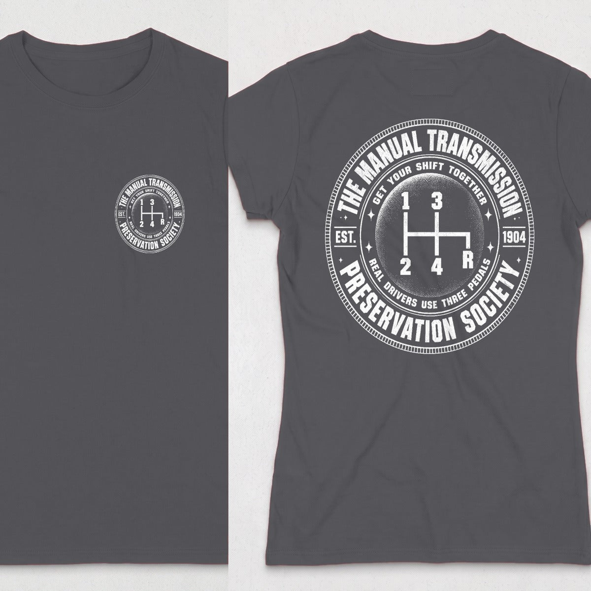 Dark Heather | Left Chest + Back (refreshed)