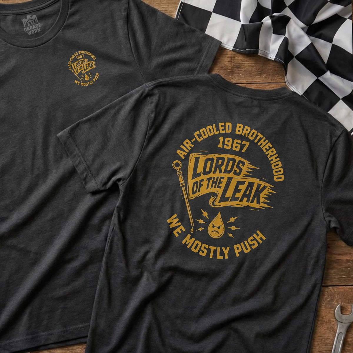 Dark Heather | Left Chest + Back (refreshed)