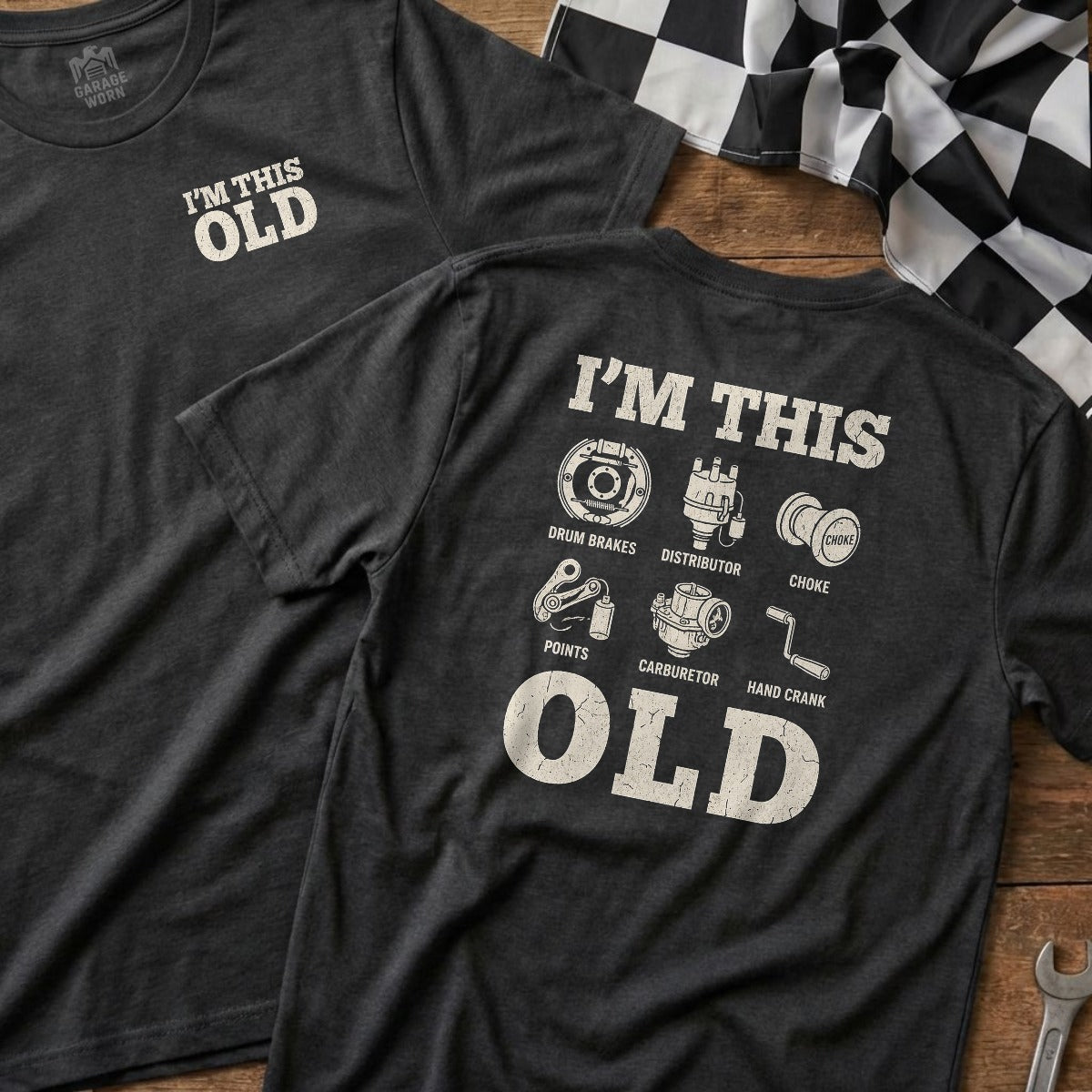 Dark Heather | Left Chest + Back (refreshed)