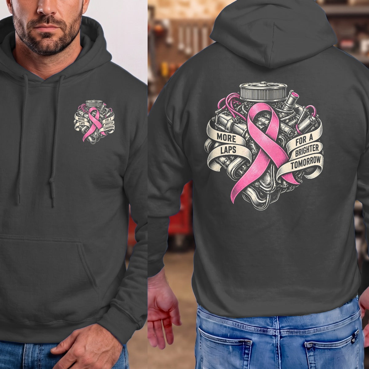 Dark Heather | Left Chest + Back (refreshed)