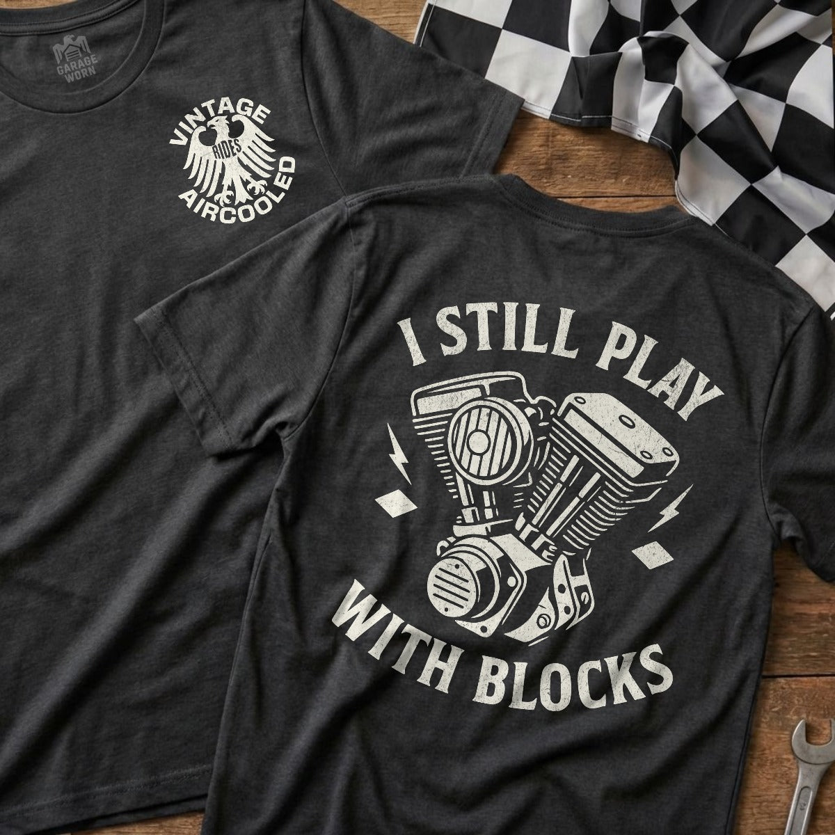 Dark Heather | Left Chest + Back (refreshed)