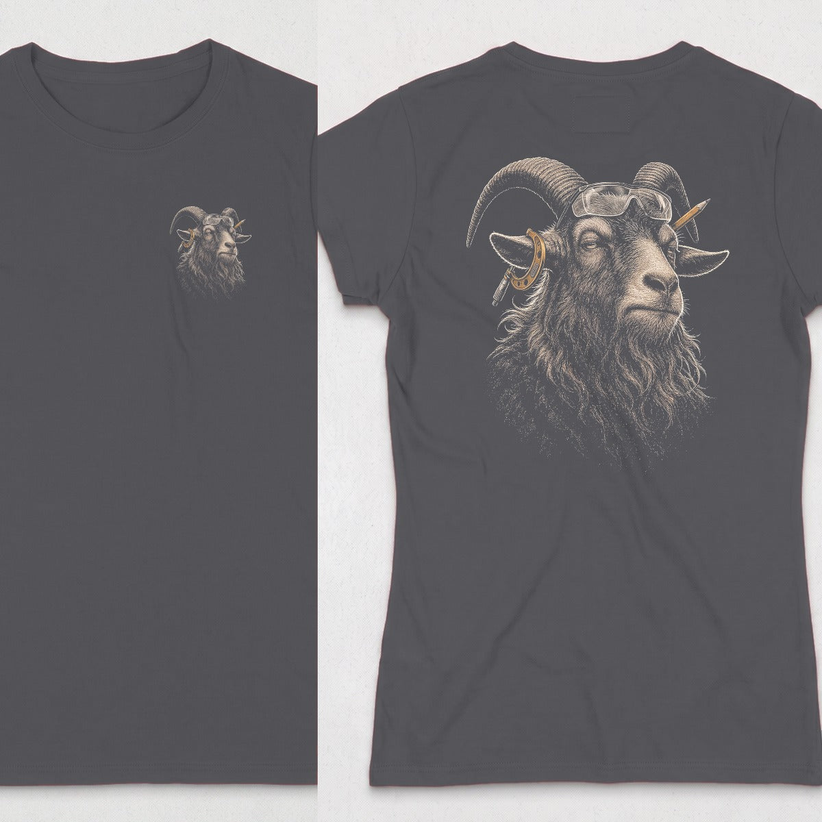 Dark Heather | Left Chest + Back (refreshed)