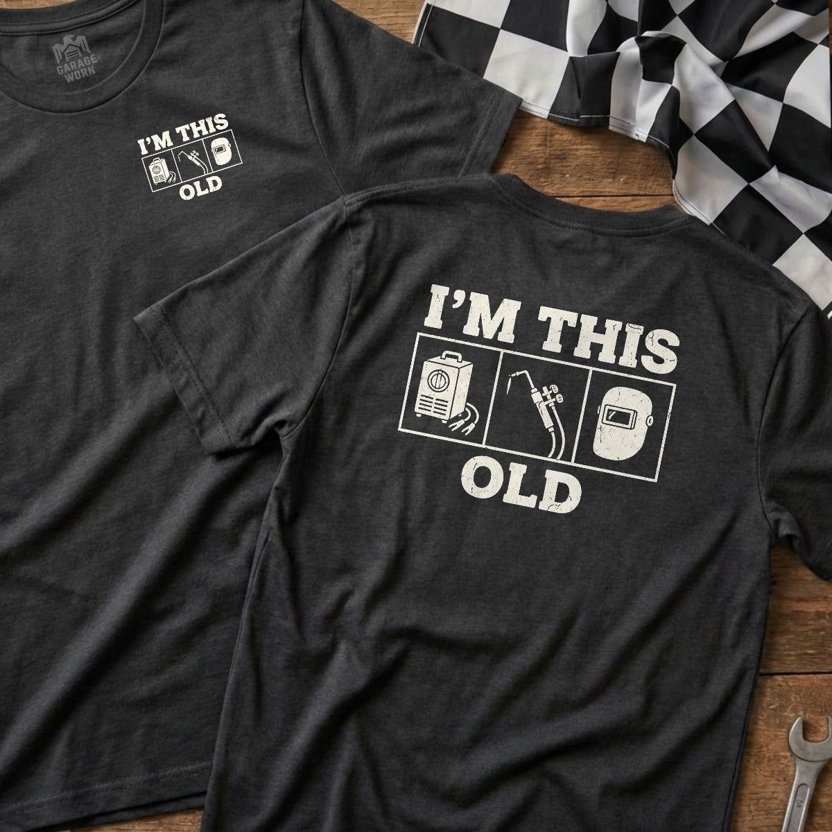 Dark Heather | Left Chest + Back (refreshed)