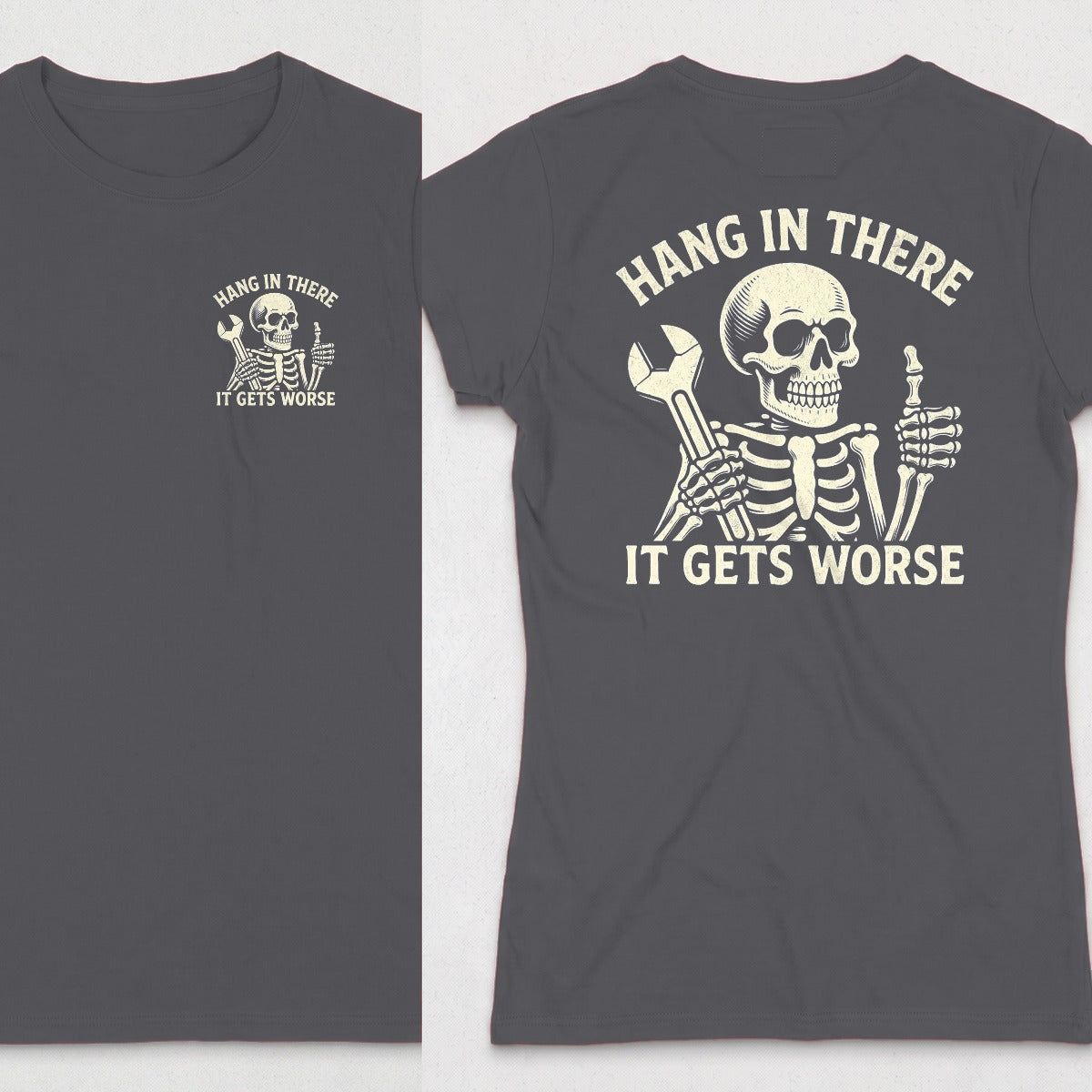 Dark Heather | Left Chest + Back (refreshed)