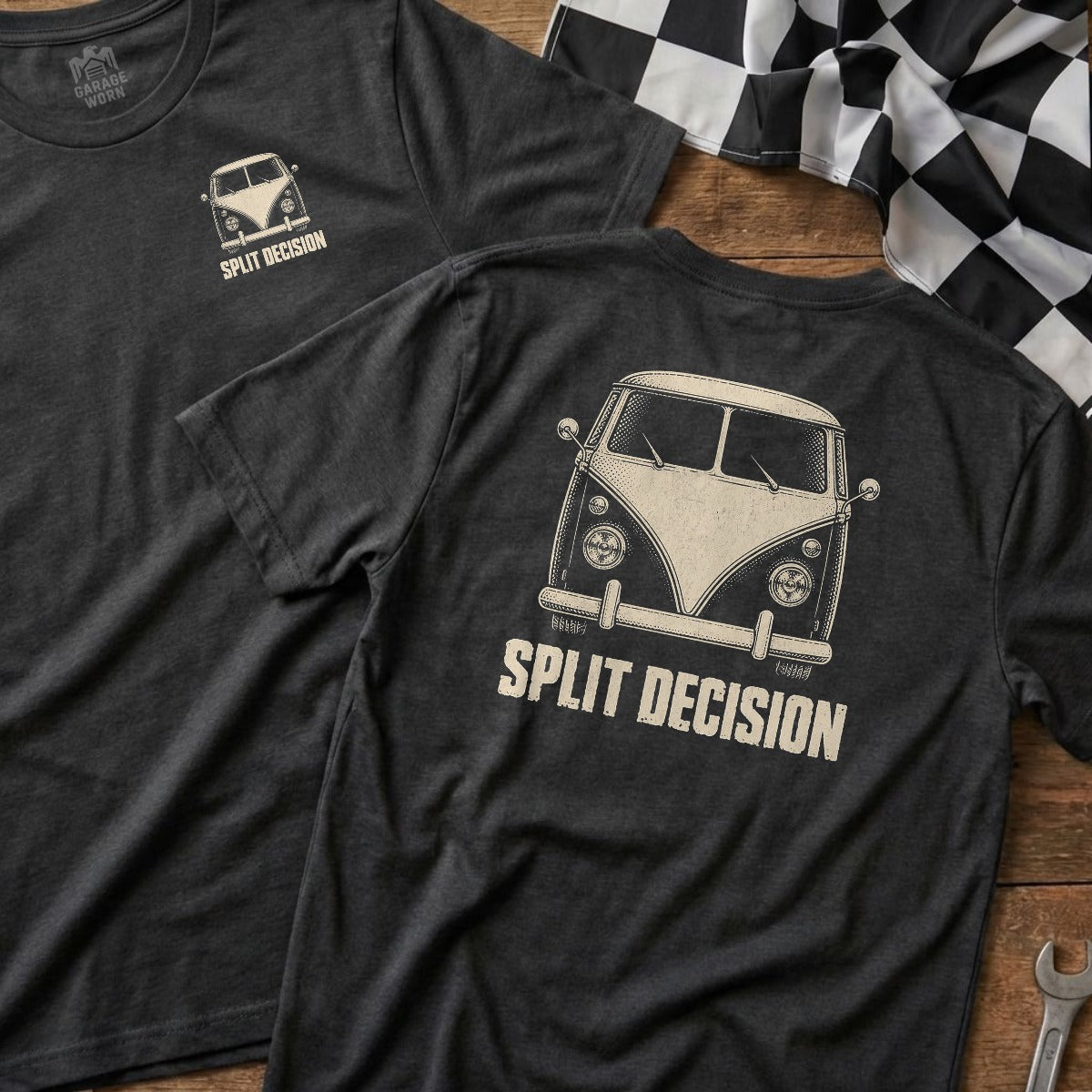 Dark Heather | Left Chest + Back (refreshed)
