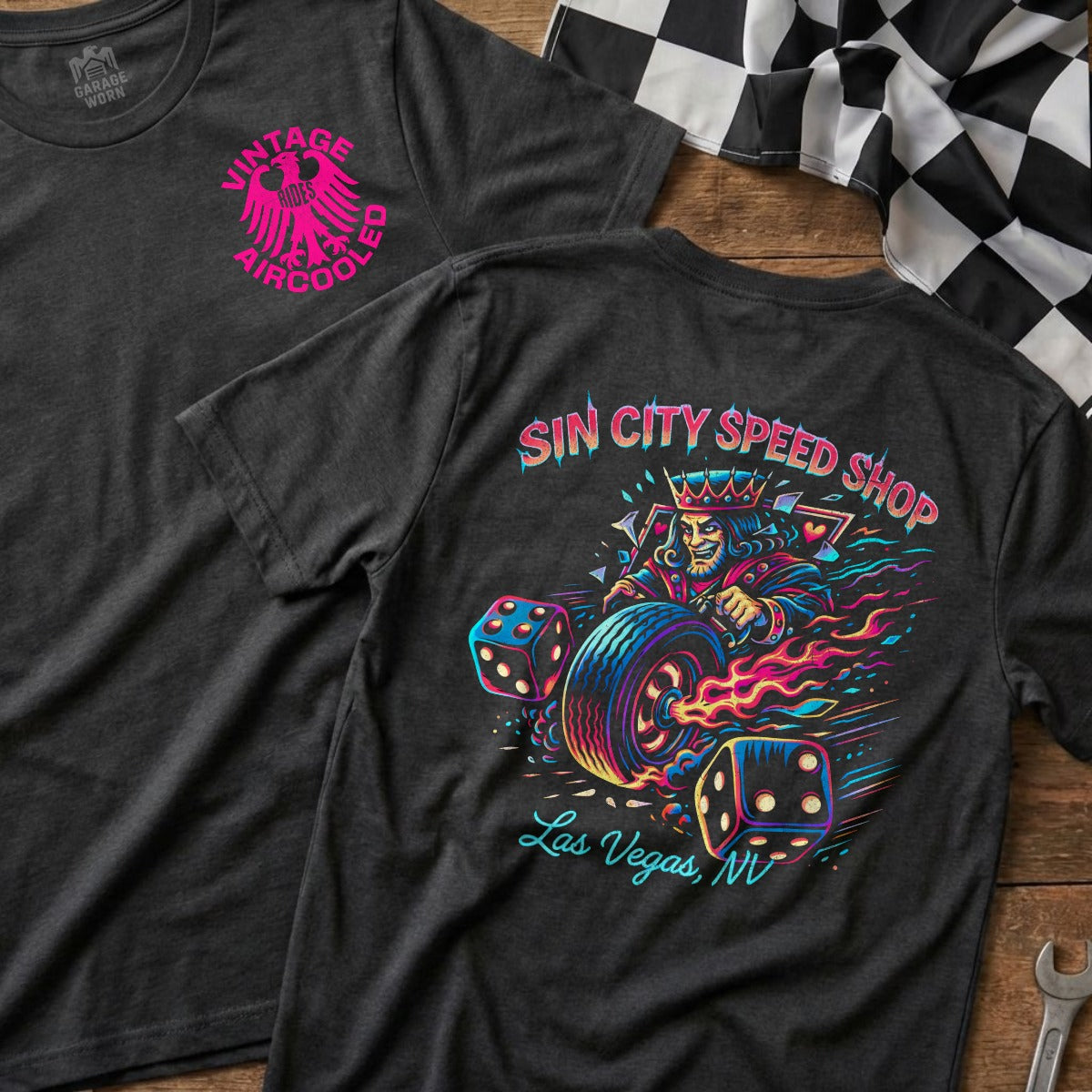 Dark Heather | Left Chest + Back (refreshed)