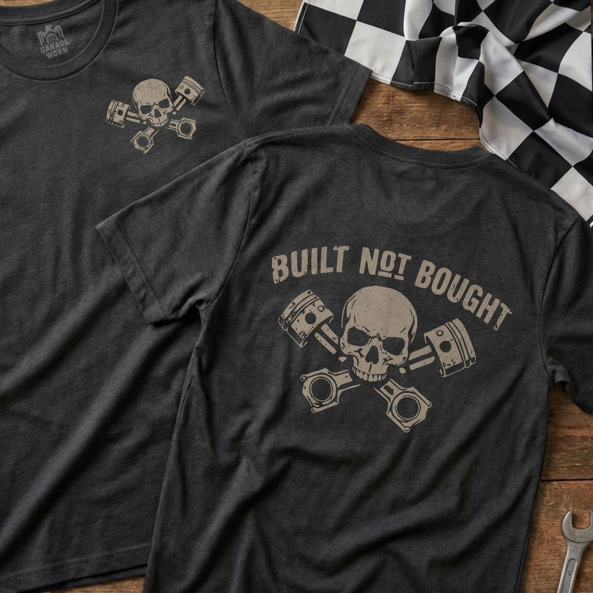 Dark Heather | Left Chest + Back (refreshed)
