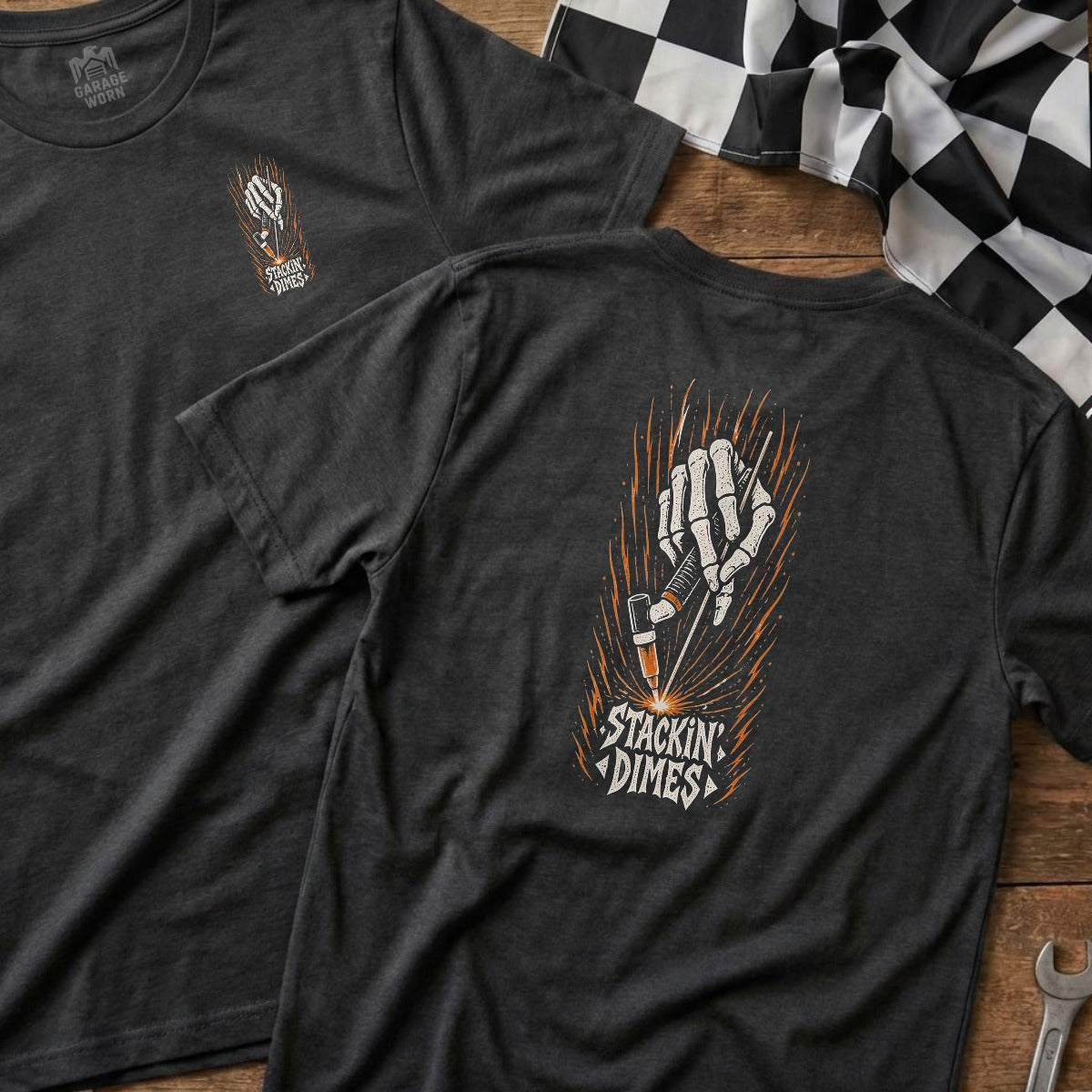 Dark Heather | Left Chest + Back (refreshed)