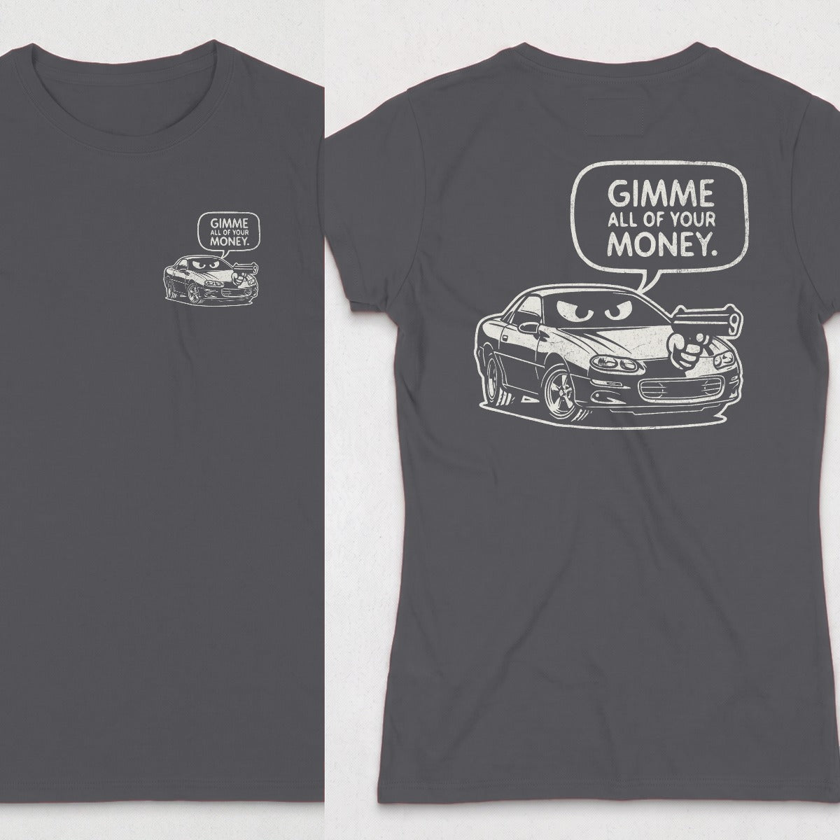 Dark Heather | Left Chest + Back (refreshed)