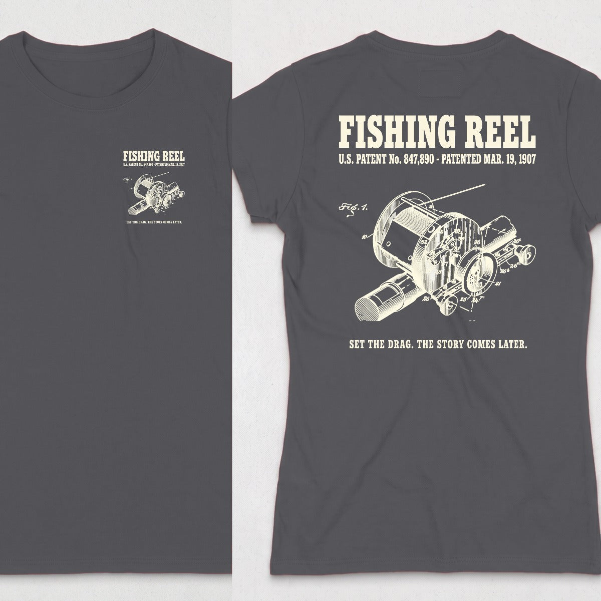 Dark Heather | Left Chest + Back (refreshed)