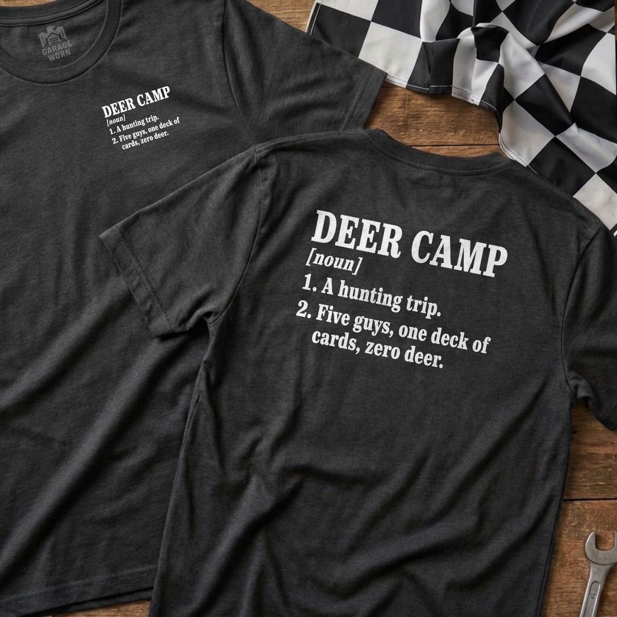 Dark Heather | Left Chest + Back (refreshed)