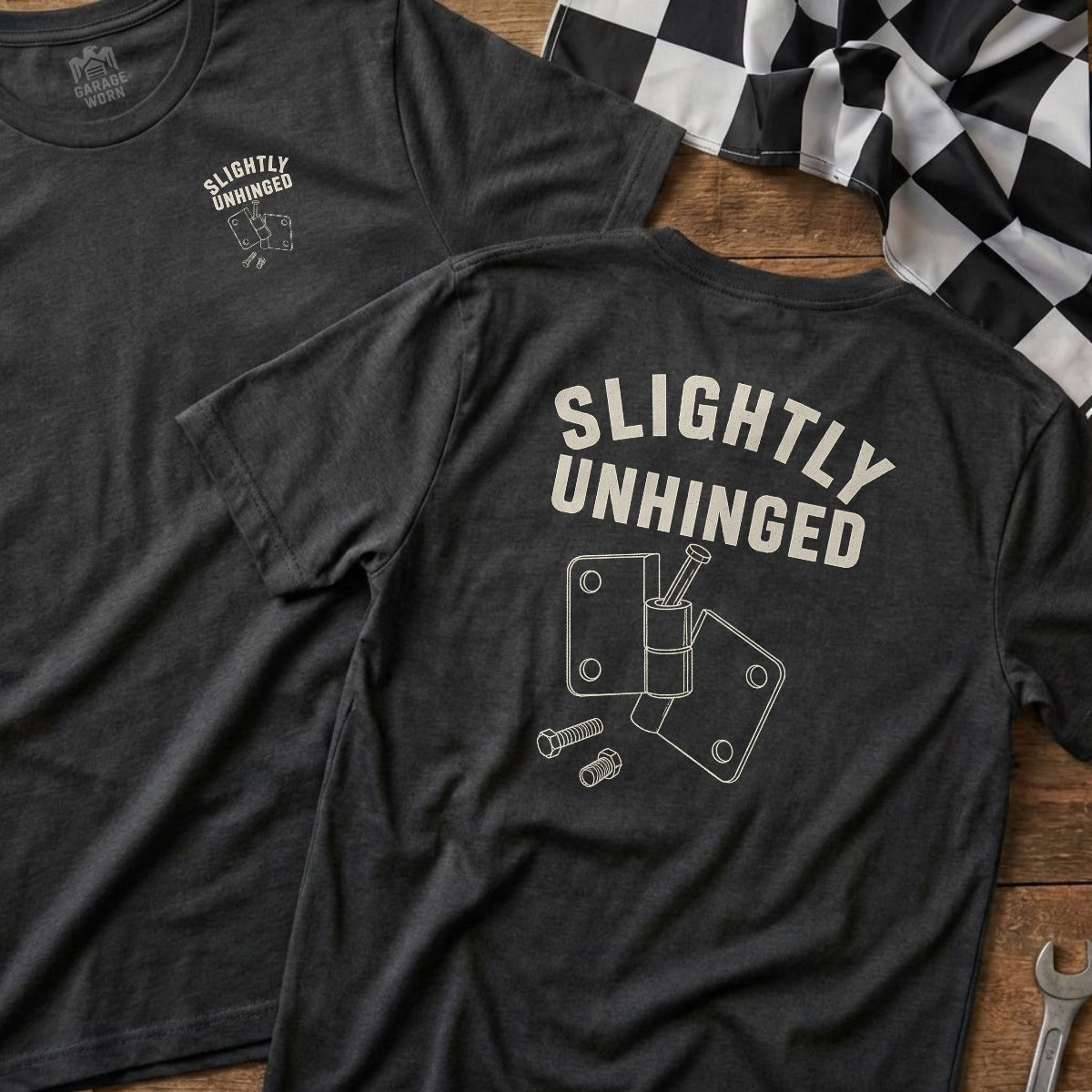 Dark Heather | Left Chest + Back (refreshed)