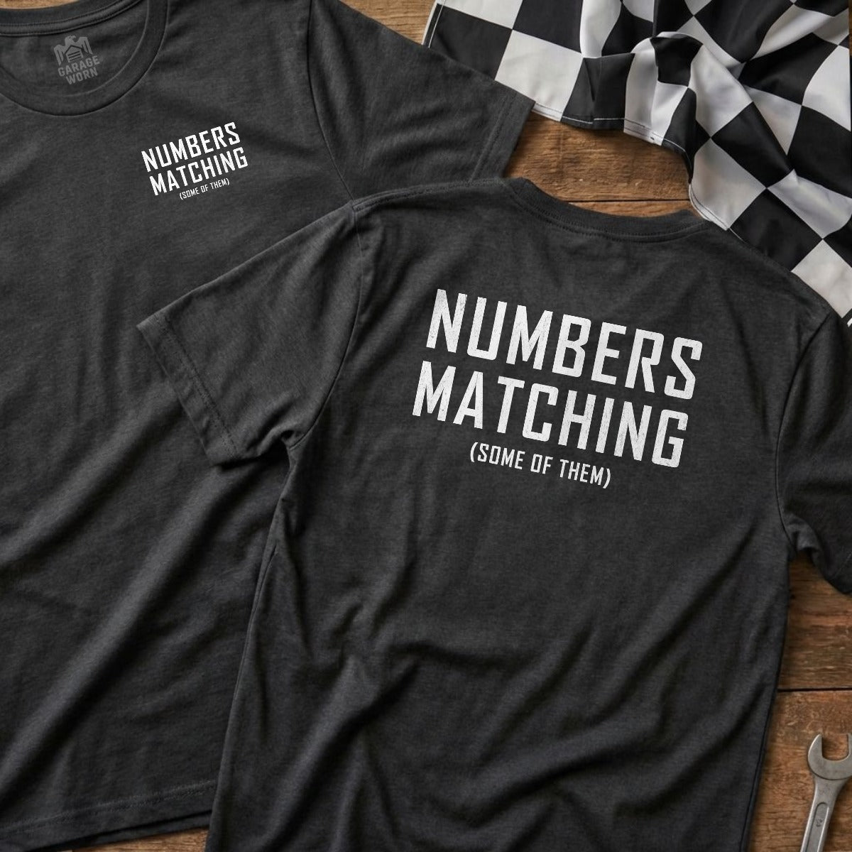 Dark Heather | Left Chest + Back (refreshed)