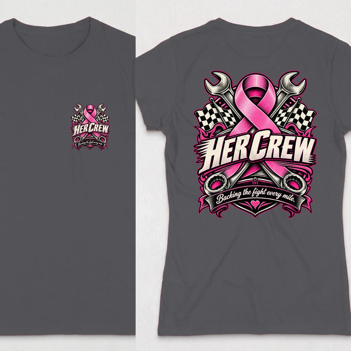 Dark Heather | Left Chest + Back (refreshed)